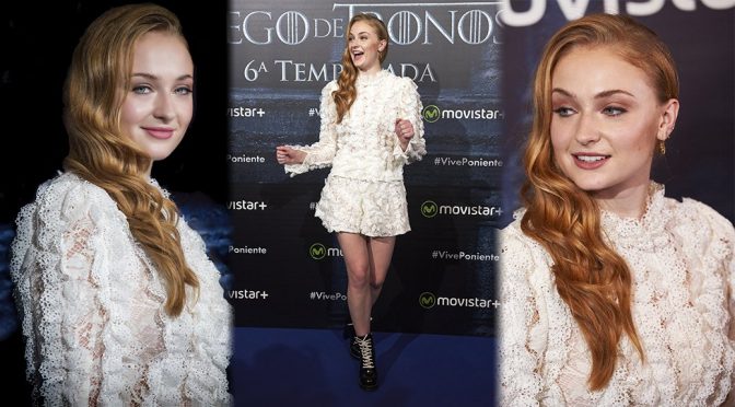 Sophie Turner – “Game of Thrones” Event in Madrid