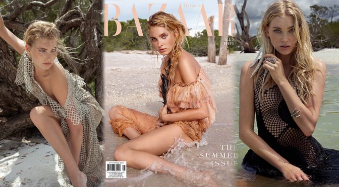 Elsa Hosk – Harper’s Bazaar Magazine (August 2016)