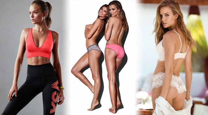 Josephine Skriver – Victoria’s Secret Lingerie Photoshoot