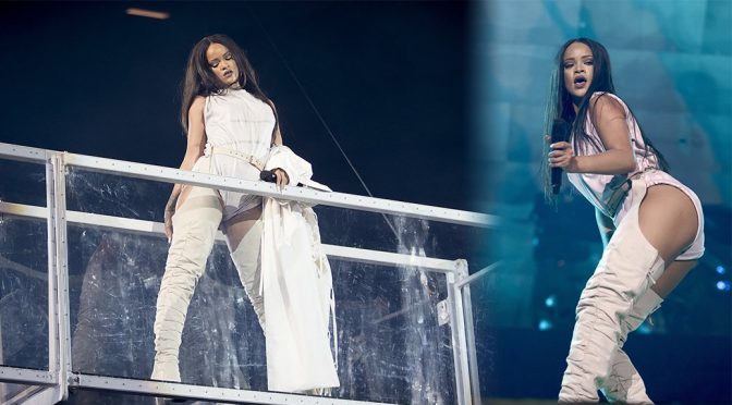 Rihanna Performs Live in Stockholm