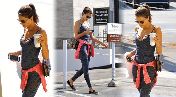 Alessandra Ambrosio – Candids in Brentwood