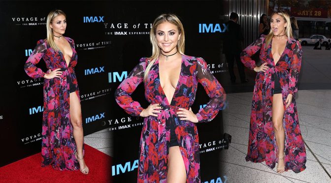 Cassie Scerbo – “Voyage of Time: The IMAX Experience” Premiere in Los Angeles
