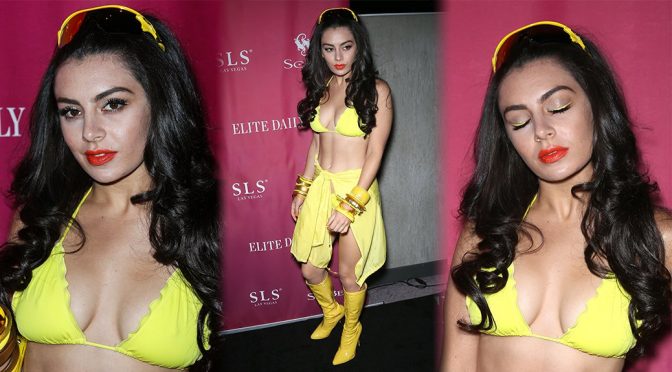 Charli XCX – Foxtail SLS SoBe 21st Birthday Bash & Pool Party