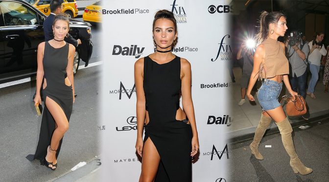 Emily Ratajkowski – Daily Front Row’s Fashion Awards in New York