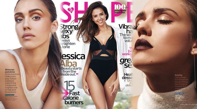 Jessica Alba – Shape Magazine (October 2016)