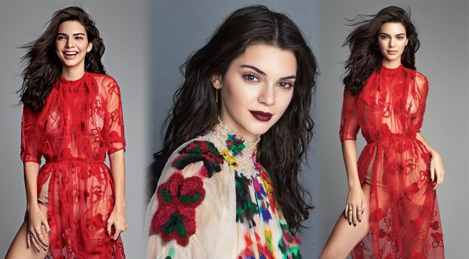 Kendall Jenner – Allure Magazine See-Through Photoshoot (October 2016)