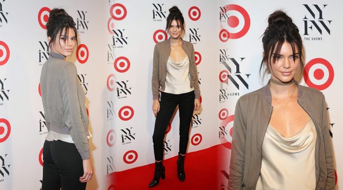 Kendall Jenner – IMG + Target Official NYFW Kick Off in New York