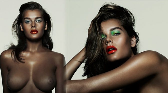 Solveig Mork Hansen – Topless Photoshoot by Anne Nicolajsen