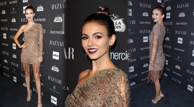 Victoria Justice – ICONS Party at New York Fashion Week