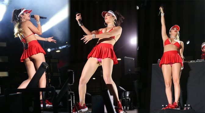 Charli XCX Performs Live at Downtown Las Vegas Events Center