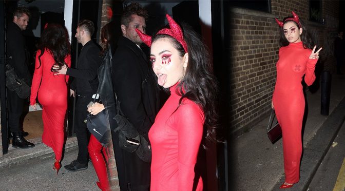 Charli XCX – Veuve Clicquot Widow Series ROOMS Event in London