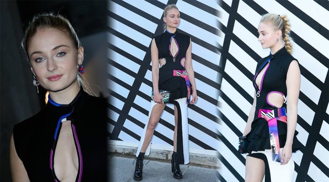 Sophie Turner – “Louis Vuitton” Fashion Show in Paris