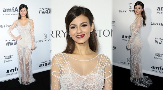Victoria Justice – amfAR’s Inspiration Gala in Hollywood