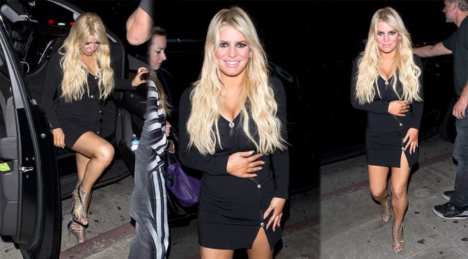 Jessica Simpson – Candids in West Hollywood