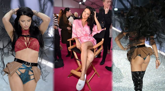 Adriana Lima – 2016 Victoria’s Secret Fashion Show in Paris