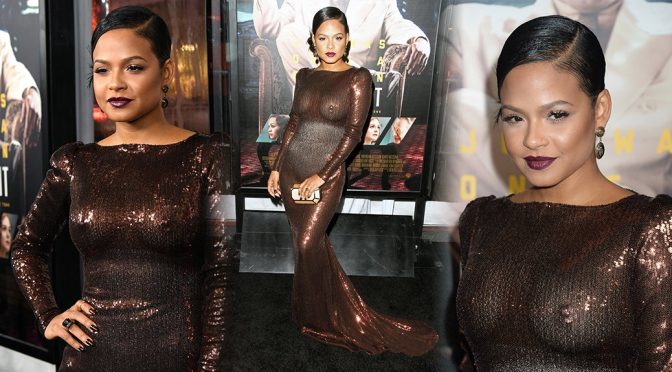 Christina Milian – “Live By Night” Premiere in Hollywood