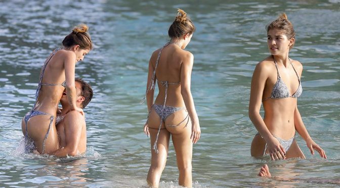 Daniela Lopez Osorio – Bikini Candids in St. Barths