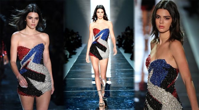 Kendall Jenner – Alexandre Vauthier Fashion Show in Paris