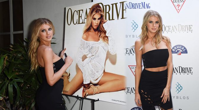 Charlotte McKinney – Ocean Drive Magazine Party in Miami