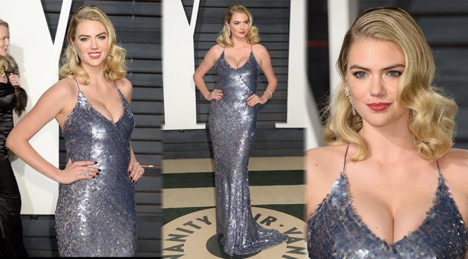Kate Upton – 2017 Vanity Fair Oscar Party in Beverly Hills
