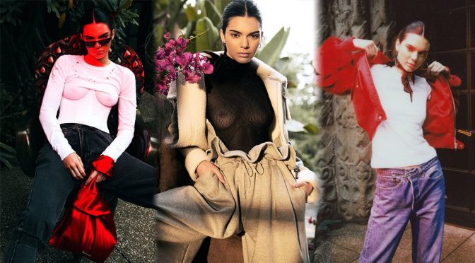 Kendall Jenner – Kendall + Kylie DropOne Photoshoot