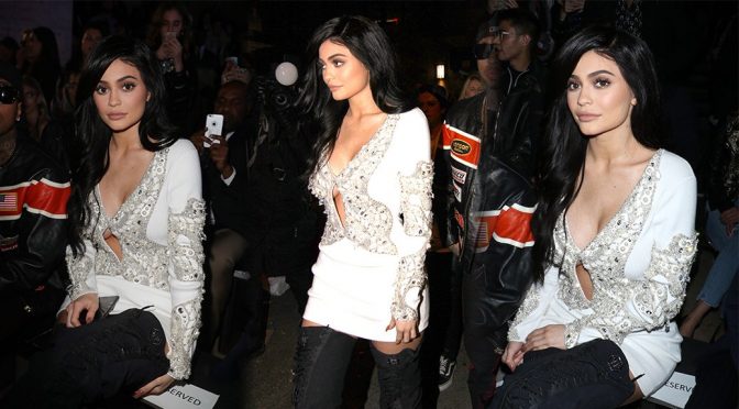 Kylie Jenner – Phillip Plein Fall 2017 Fashion Show in New York
