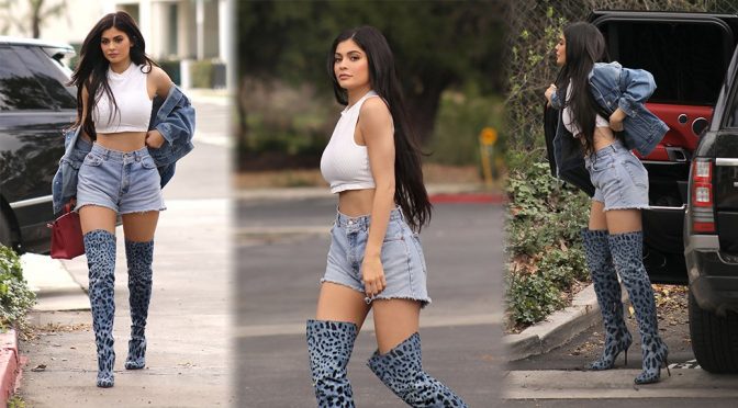 Kylie Jenner – Candids in Beverly Hills