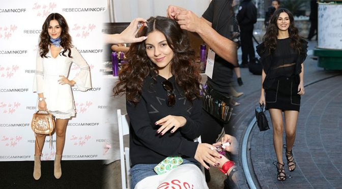 Victoria Justice – Rebecca Minkoff Fashion Show in Los Angeles