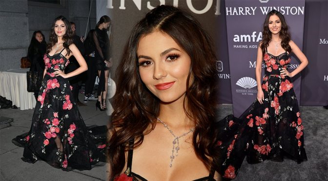 Victoria Justice – amfAR New York Gala