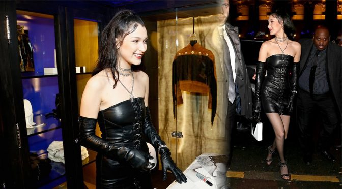 Bella Hadid – Chrome Hearts X Bella Hadid Collaboration Launch in Paris