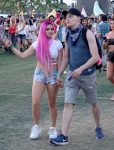 Ariel Winter leggy in Coachella