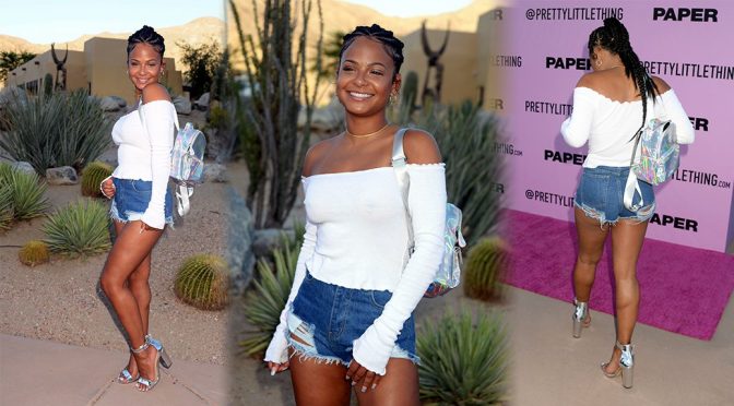 Christina Milian – The Pretty Little Playground in Indio