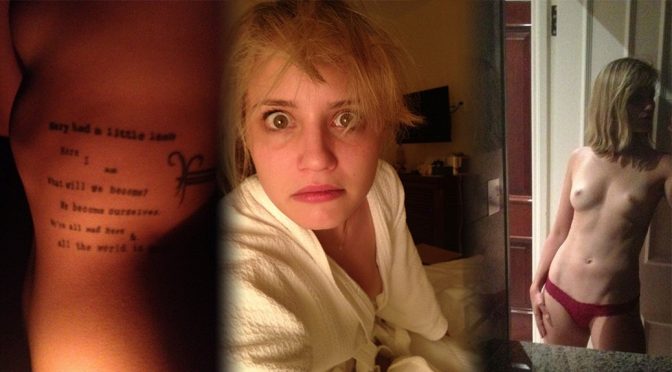 Dianna Agron leaked topless pictures
