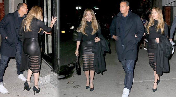 Jennifer Lopez – Candids in New York