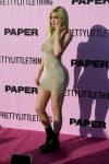 Kylie Jenner leggy showing her curvy body wearing small tight dress