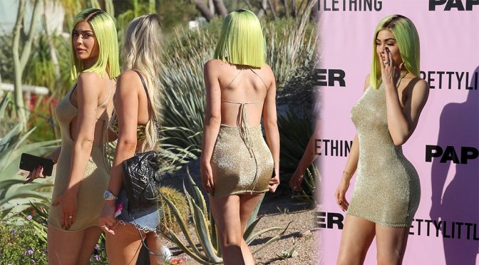 Kylie Jenner – Pretty Little Thing X Paper Magazine Coachella Party