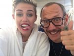 Miley Cyrus and Terry Richardson