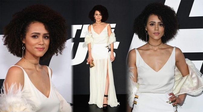 Nathalie Emmanuel – “Fate Of The Furious” Premiere in New York