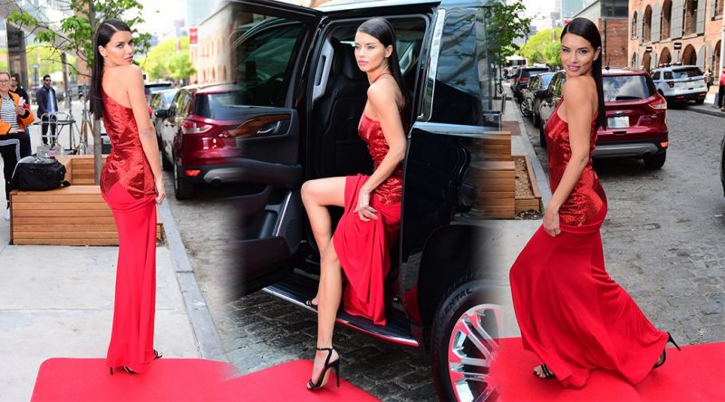Adriana Lima – Photoshoot Candids in Los Angeles