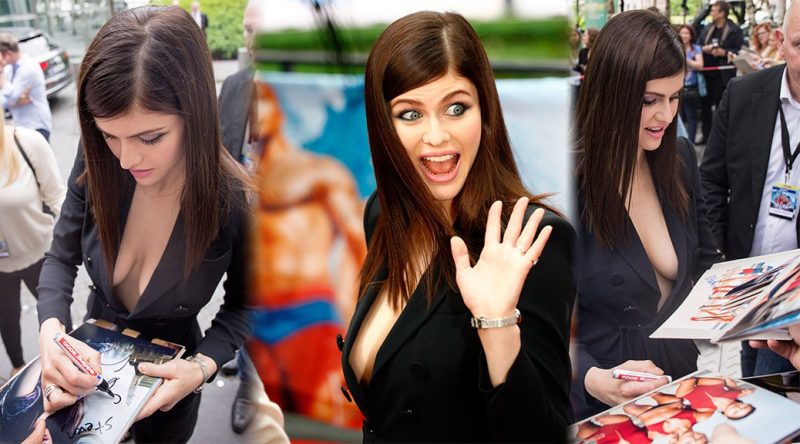 Alexandra Daddario – “Baywatch” Photocall in Berlin