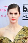 Alexandra Daddario lovely cleavage at Billboard Music Awards