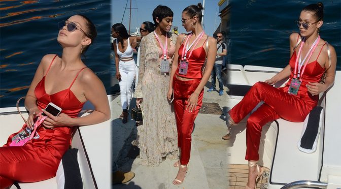 Bella Hadid – Candids in Monaco