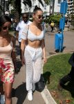 Bella Hadid Sexy Sheer Dress Cannes