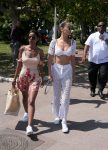 Bella Hadid Sexy Sheer Dress Cannes
