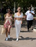 Bella Hadid Sexy Sheer Dress Cannes