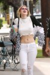 Bella Thorne - sexy white top - Pokies, seen out and about with friends in North Hollywood