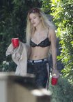 Bella Thorne Bra Pool Party