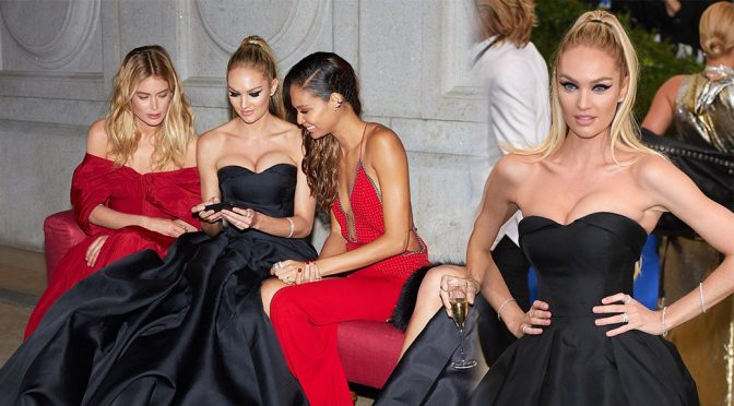 Candice Swanepoel – 2017 MET Costume Institute Gala in New York