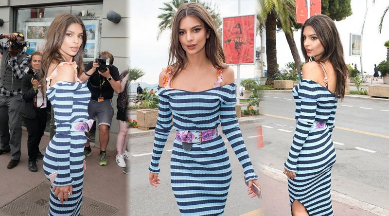 Emily Ratajkowski – Candids in Cannes