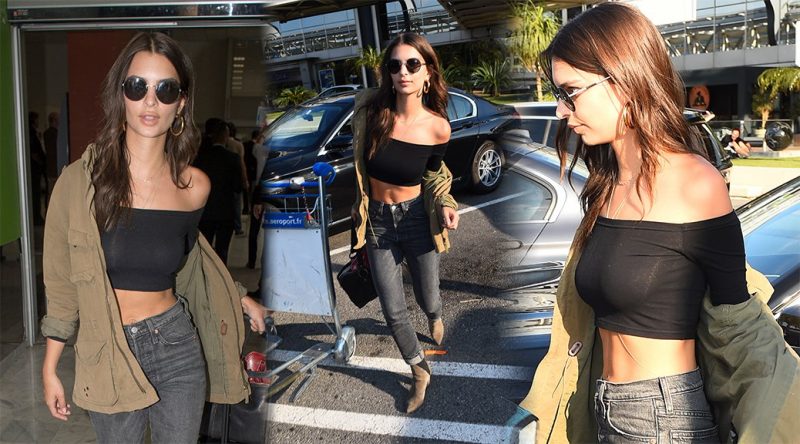 Emily Ratajkowski – Candids in Nice